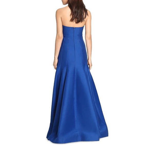 Halston Heritage | Dresses | Halston Heritage Sleeveless Halter Gown ...